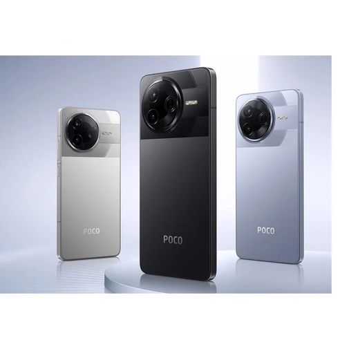 گوشی موبایل شیائومی Poco F7 Pro ظرفیت 512 گیگابایت و رم 12 گیگابایت رنگ: مشکی آبی نقرهای — تصویر ۴