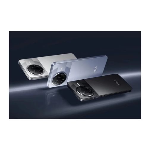 گوشی موبایل شیائومی Poco F7 Pro ظرفیت 512 گیگابایت و رم 12 گیگابایت رنگ: مشکی آبی نقرهای — تصویر ۳
