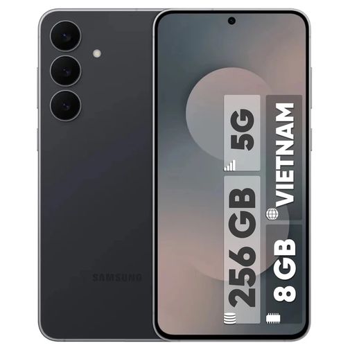 گوشی سامسونگ (ویتنام) S25 FE 5G | حافظه 256 رم 8 گیگابایت رنگ: مشکی — تصویر ۱