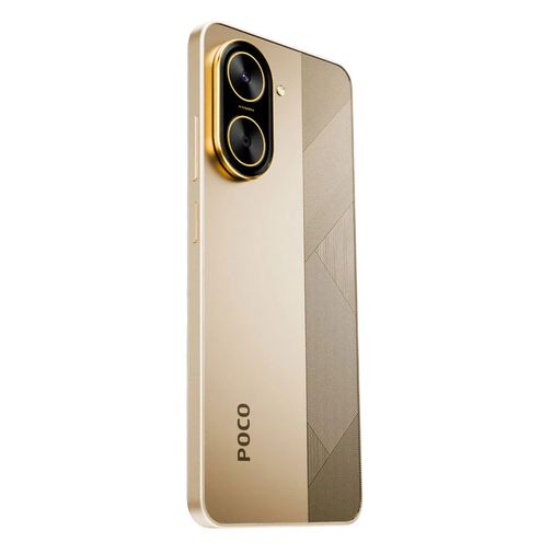 گوشی موبایل شیائومی مدل Poco C71 ظرفیت 128 گیگابایت رم 4 گیگابایت رنگ: طلایی — تصویر ۳